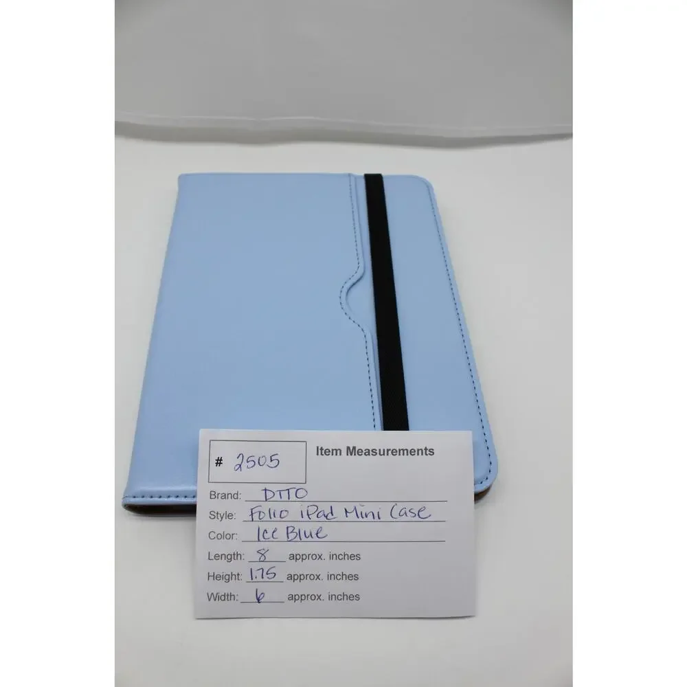 DTTO leather folio